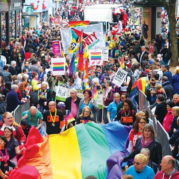 Birmingham Pride event